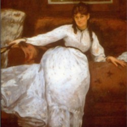 Berthe Morisot by Manet